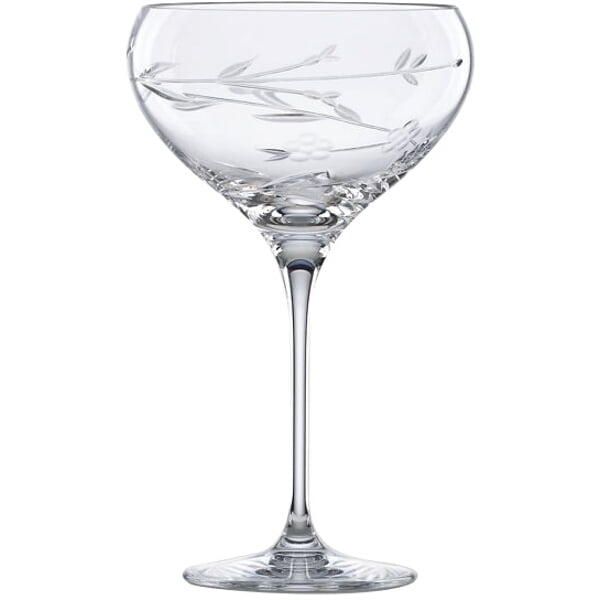 L by Lenox Crystal Floral Bouquet Cocktail Glass by Lenox