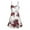 White, variant on Edvintorg Maternity Summer Dress Women Flower Printed Sling Nursing Dresses Breastfeeding Casual Sleeveless Hospital Gown Pregnancy Dress for Homewear, Party
