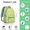 thumbnail image 6 of Dinosaur Bookbag for Teens & Adults - Trendy Print, Water-Resistant, Roomy Interior, Padded Straps, 6 of 6