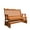 Natural Stain, variant on Keystone Amish Co. 4 Foot York Red Cedar Porch Glider, Unfinished