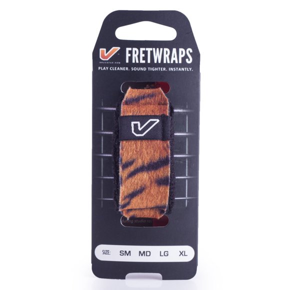 Gruv Gear FretWraps Silencieux 'Tigre' Sauvage Lot de 1 (Petit) (FW-1PK-TIG-SM)