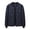 Navy Blue, variant on Men's Down Coat, Stand Collar, Long Sleeve, Buttons Closure, Solid Color, Jacket, Coat, with Side Pockets, Outdoor, Leisure, Bottoming, Quilted Outwear