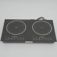 thumbnail image 2 of WUZSTAR Double Cooktop Cooker Electric Digital Touch Countertop Burners 110V, 2 of 10