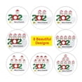 thumbnail image 4 of / de etiquetas adhesivas de papel Kraft etiquetas en para paquete de Navidad, tarros de albañil, botellas, envases de, 4 of 9