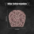 thumbnail image 2 of Headrest Covers for Cars Accessories Interior for Women Men 2Pcs - Tiger zebra stripes print pink Head Rest Cover for Car Decorations, Car Headrest Cover for Car Decor Interior, 2 of 8