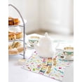 thumbnail image 4 of Happy Birthday Kitchen Dish Towels for Drying Dishes Set of 3, Colorful Words Waffle Weave Microfiber Hand Tea Bathroom Towels Quick Dry & Absorbent Towel 12x12, 4 of 7