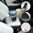 thumbnail image 6 of Easygdp Vintage Starry Sky Shark Car Trash Can Garbage Car Accessories Trash Can Car Waste Bin for for Driver and Passenger Any Vehicle, 6 of 7