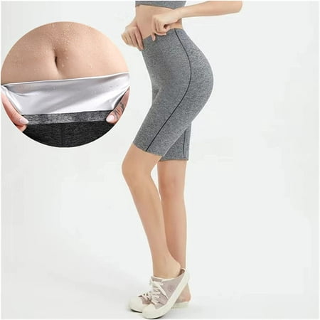 Ducncon Hot Shaper Pants for Women Weight Loss Workout Leggings Easy Slim  Hot Yoga Thigh Belly