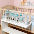 thumbnail image 4 of BUTOMKY Wide Neck Anti-Colic Baby Bottle 4 Pack Set(2oz /6oz /10oz), Natural Flow Anti-Bloating Feeding Bottles with Silicone Nipple, BPA Free Leak-Proof Baby Milk Bottles for Newborn 0m+, 4 of 7
