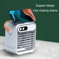 thumbnail image 4 of Mini ventilador de pulverización de agua de escritorio Humidificador de aire acondicionado doméstico USB (blanco) Likrtyny Para estrenar, 4 of 6