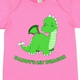 thumbnail image 4 of Inktastic Daddy's Lil' Dragon Cute Green Dragon Boys or Girls Baby Bodysuit, 4 of 5