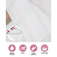 thumbnail image 6 of Red Blue Stripe Kitchen Dish Towels for Drying Dishes Set of 3, Gradient Geometric White Vertical Striped Waffle Weave Microfiber Hand Tea Bathroom Towels Quick Dry & Absorbent Towel 12x12, 6 of 7