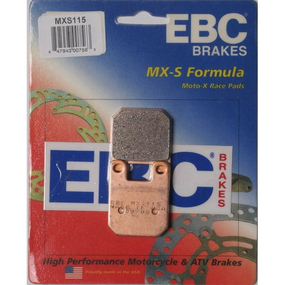 EBC Brakes MXS115; Brake Pads