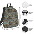 thumbnail image 3 of Naloa Barbeque Print Lightweight DayBackpack Suitable for school, work, shopping, travel, etc., 3 of 5