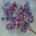 thumbnail image 2 of Vassileva, Silvia 26x26 White Modern Wood Framed Museum Art Print Titled - Twilight Cherry Blossoms II, 2 of 4
