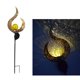 thumbnail image 1 of Luz de camping al aire libre, luz de césped de patio de hierro forjado alimentada por energía solar, reflector de paisaje hueco de estrella de cinco puntas, 1 of 6