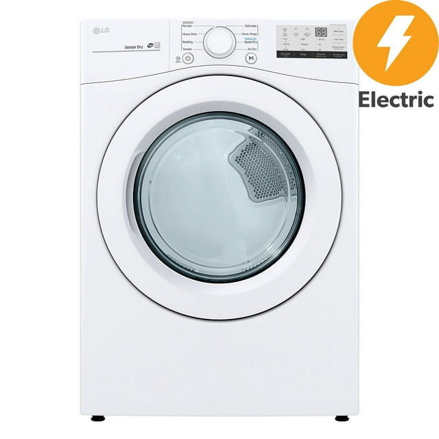 LG 7.4 cu. ft. Electric Dryer with Sensor Dry