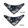 thumbnail image 3 of Sikiie Artistic Starry Sky Moon Book Dog Bandanas-Dog Scarf Bib Kerchief Breed for Dogs and Small for Pets Gift-Small, 3 of 5