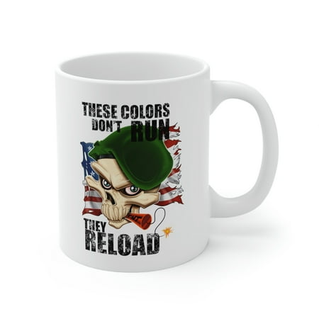 

Dealvie Patriotic American Flag Ceramic Coffee Mug 11-ounce