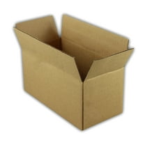 EcoSwift Brand Premium 8x4x4 Cardboard Boxes Mailing Packing Shipping Box Corrugated Carton 23 ECT, 8"x4"x4", Brown, 40-Pack