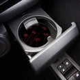 thumbnail image 3 of FMSHPON Red Lycoris Flower Black Set of 4 Car Coaster for Drinks, Absorbent Ceramic Stone Coasters Cup Mat with Cork Base for Home Kitchen Room Coffee Table Bar Decor, 3 of 5