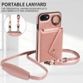 thumbnail image 4 of Crossbody Phone Case for iPhone SE 2020, Adjustable and Removeable Shoulder Strap 47", 4 of 16