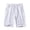 White, variant on Sngxgn Mens Outdoor Casual Elastic Waist Lightweight Fishing Hiking Shorts(Dark Gray,XL)