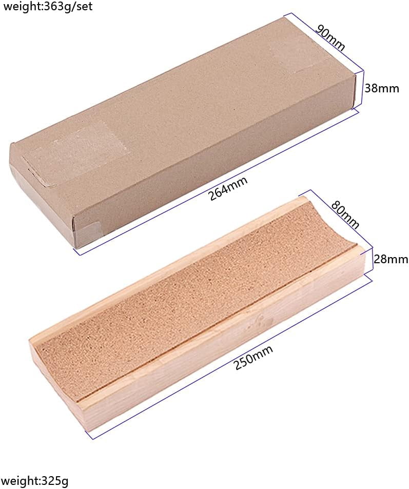 ABCISI Guitar Neck Rest Support Caul, Neck Rest Stand for Enhanced Support, Wood Pillow Display for Guitars Bass Ukulele, Accessory for Musicians for Guitar Enthusiasts