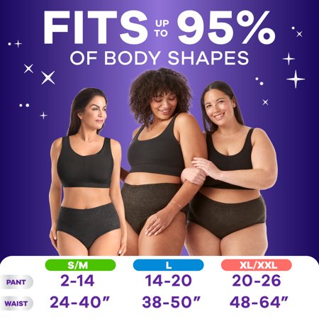 ALWAYS DISCREET NIGHT, REIMAGINED ADULT DIAPERS FOR WOMEN SIZE S/M, 48 CT​