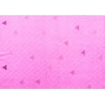 thumbnail image 1 of Ahgly Company Indoor Rectangle Solid Pink Modern Area Rugs, 7' x 9', 1 of 4