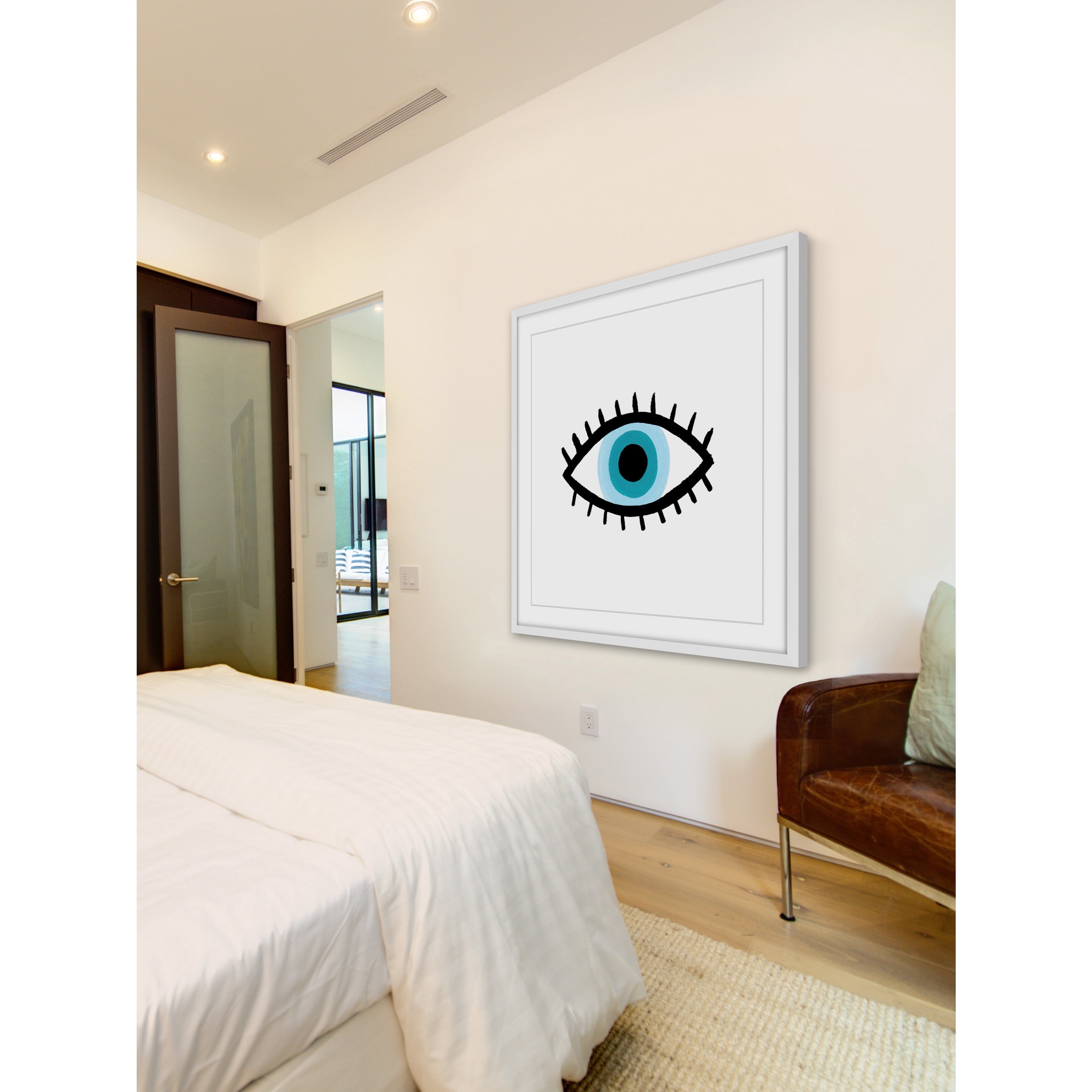 "Eye See You" Framed Painting Print
