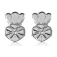thumbnail image 2 of Earring Lifters,hypoallergenic Earring Backs For Droopy Ears,adjustable Crown (3 Pairs, Gold, Silver, Rose Gold), 2 of 5