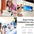 thumbnail image 4 of Tianyeda for Samsung Galaxy A57 Case Wallet Card Holder Zipper Leather Flip Cover Crossbody Wrist Strap with Stand A5, 4 of 5