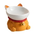 thumbnail image 3 of Lucky Cat Soporte para Cuenco para refrigerios, Cuenco para refrigerios, Platos para refrigerios, Cuenco de Postre Multiusos, frutero para postres de Naranja, 3 of 8