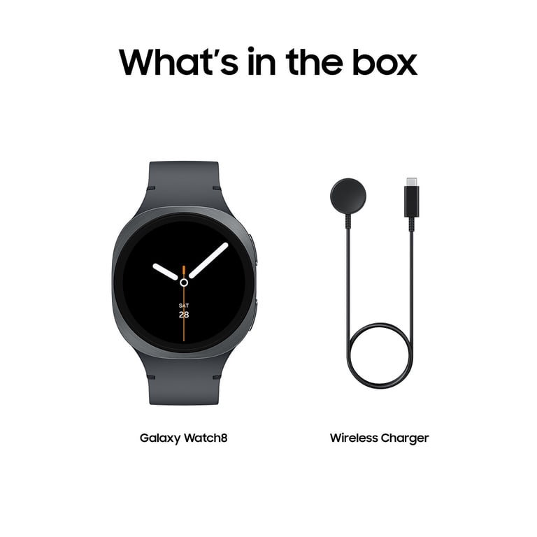 Samsung Galaxy Watch8 40mm Cellular Smart Watch, Graphite
