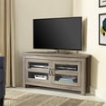 thumbnail image 1 of Pemberly Row 44" Corner TV Stand in Driftwood, 1 of 4
