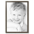 thumbnail image 2 of ArtToFrames 26" x 37" Muted Silver Picture Frame, 26x37 inch Silver Wood Poster Frame (WOM-4626),  Pack, 2 of 8