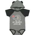 thumbnail image 3 of Inktastic Memere Grandma Loves Me Boys or Girls Baby Bodysuit, 3 of 5