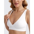 thumbnail image 5 of Sostén CRZ YOGA Butterluxe Sin Aros para Lactancia y Maternidad Blanco XL, 5 of 5