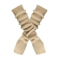 thumbnail image 1 of BotaniNest Arm Warmers Warm Winter Long Solid Knitted Arm Warmers Knit Fingerless Thumb Hole Mittens, 1 of 6