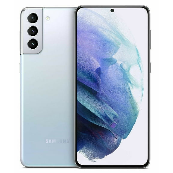 Restored Samsung Galaxy S21  128GB Silver Unlocked CR (Refurbished)