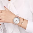 thumbnail image 4 of Beautiful Women's Quartz Watches Slim Fashion Leather Ladies Wrist Watch Reloj Mujer Curren Hot Female Clock Gifts For Women - Quartz Wristwatches, 4 of 6