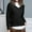 🔥 Black, variant on Sentmoon Tops Long Sleeve Fall Tops for Women Oversized Solid Color Loose Lightweight and Warm 90s Outfits for Women Winter for Birthday Parties Green XXL