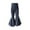 Navy Blue, variant on Chenyin Newborn Baby Girl's Flare Leggings Solid Color Flare Pants Stretch Cotton Casual Trousers Kids Girls Bell Bottoms for 3 Months-6 Years