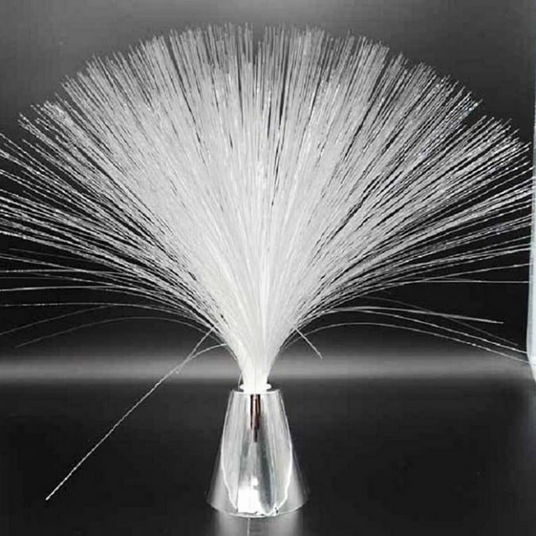 Fiber Optic Lamp with Color Changing, Battery Operated LED Fiber Lamp 1 Pack