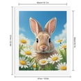 thumbnail image 2 of Paint by Numbers Kit for Adults, Bunny Daisy Meadow Bliss Paint by Numbers, Easy Paint by Numbers Kit for Adults Beginner, DIY Adult Paint by Number Kits on Canvas, Home Decor, 2 of 7
