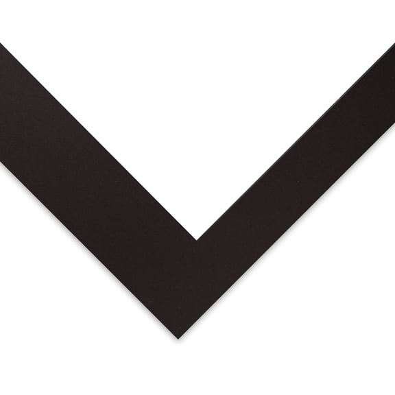 Blick Black Core Pre-Cut Mat - 18" x 24" w/ 13-1/2" x 17-1/2" opening