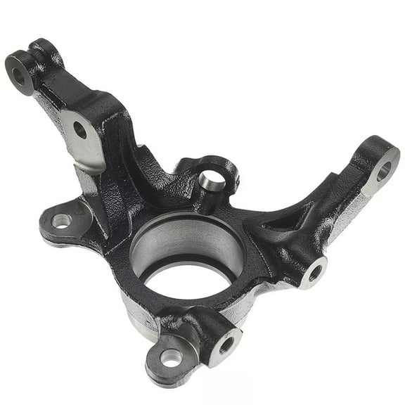 Detroit Axle - Front Right Steering Knuckle for 2006-2009 Kia Rio Rio5, Passenger Side Steering Knuckle Assembly 2007 2008 Replacement