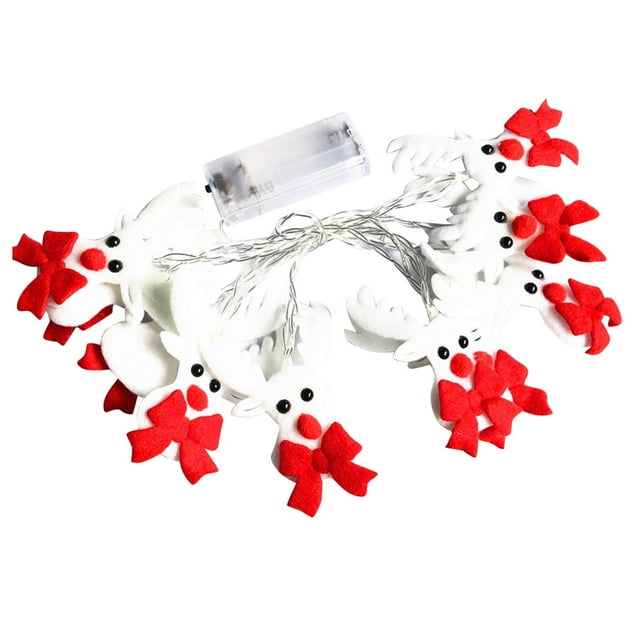 Ramiter LED Christmas String Light Christmas Tree Holiday Lights Decoration For Home Party Garden Indoor And Outdoor