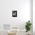 thumbnail image 2 of Woman Rose Floral Arrangement Botanical & Floral Graphic Art Gray Framed Art Print Wall Art, 2 of 7